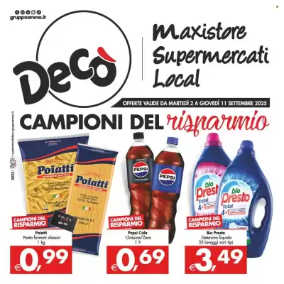 volantino Deco Supermercati (valido fino al 11-09)