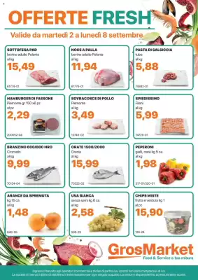 volantino GrosMarket (valido fino al 8-09)