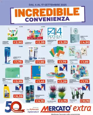 volantino Mercatò Extra (valido fino al 17-09)