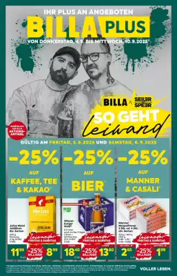 Billa Flugblatt