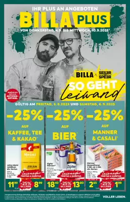 Billa Corso Flugblatt (gültig bis 10-09)