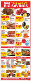 H-E-B weekly ad week 36 Page 1