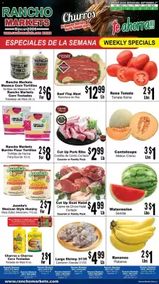 Rancho Markets weekly ad (valid until 9-09)