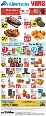 Vons weekly ad (valid until 10-09)