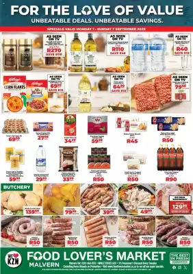 Food Lover's Market catalogue (valid until 7-09)