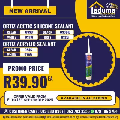 Laduma Hardware catalogue catalogue (valid until 15-09)