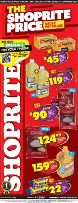 Shoprite catalogue (valid until 7-09)
