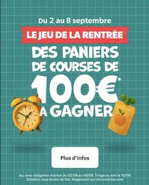 Catalogue Chronodrive semaine 36 page 1