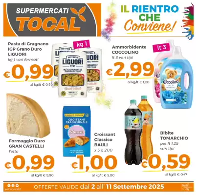 volantino Tocal (valido fino al 11-09)