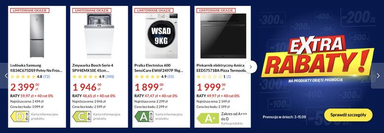RTV EURO AGD gazetka tydzień 36 Strona 1