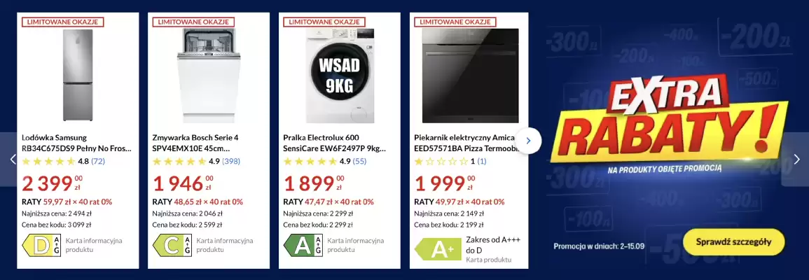 RTV EURO AGD gazetka (ważność do 8-09)