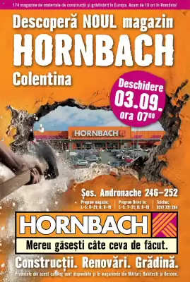 Magazine Hornbach (valid până la 2-10)