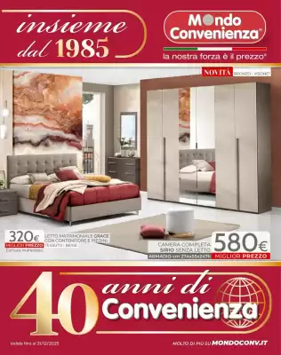 volantino Mondo Convenienza (valido fino al 31-12)
