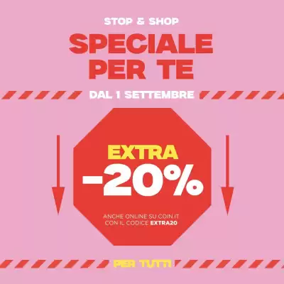 volantino Coin (valido fino al 14-09)