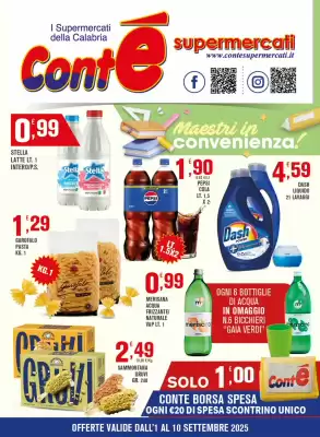 volantino Conté Supermercati (valido fino al 10-09)