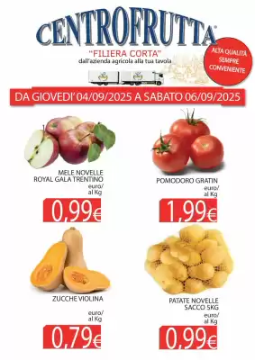 Volantino Centro frutta (valido fino al 6-09)