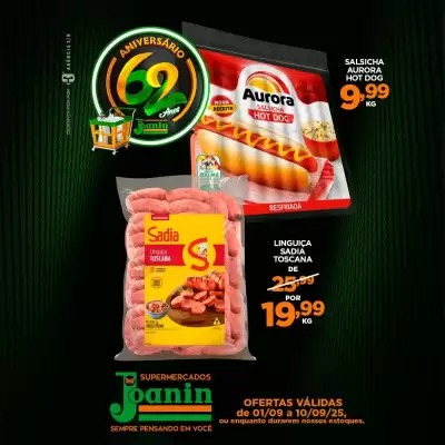 catálogo Supermercados Joanin (válido até 10-09)