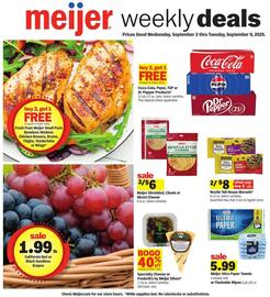 Meijer weekly ad week 36 Page 1