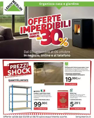 volantino Leroy Merlin (valido fino al 6-10)