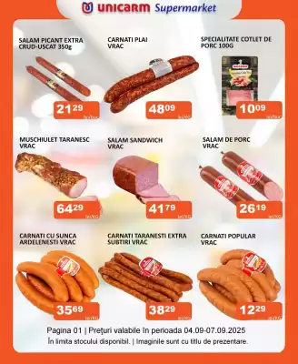 Catalog Unicarm (valid până la 7-09)
