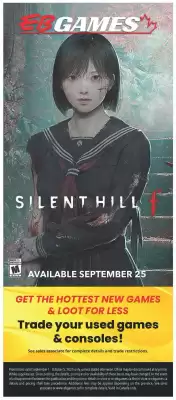 GameStop flyer (valid until 15-09)