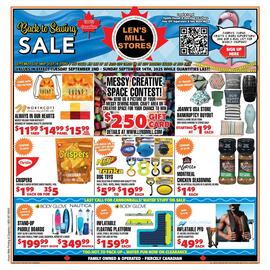 Len's Mill Stores flyer Page 1