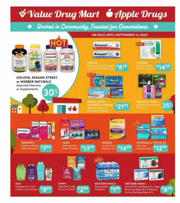 Apple Drugs flyer (valid until 15-09)