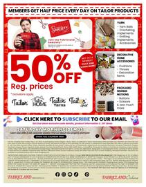 Fabricland flyer Page 16