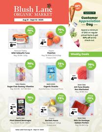 Blush Lane Organics flyer Page 1