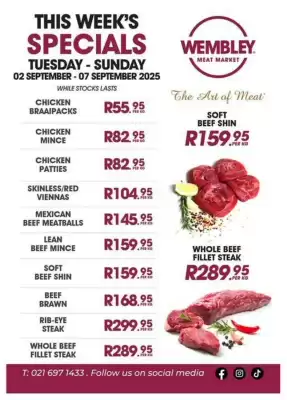 The Wembley Meat Market catalogue (valid until 7-09)
