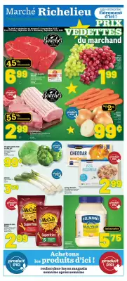 Marché Richelieu flyer