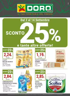 Volantino Doro Supermercati (valido fino al 14-09)
