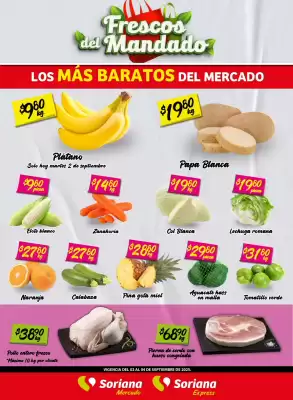 Folleto Soriana Mercado (válido hasta 4-09)
