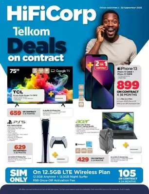 HiFi Corp catalogue (valid until 30-09)