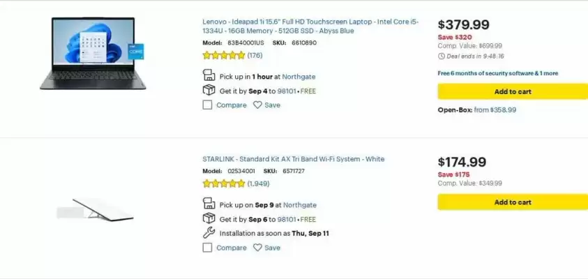 Best Buy weekly ad (valid until 30-09)
