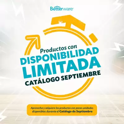 Catálogo BetterWare (válido hasta 30-09)