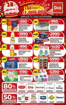 folleto Supermercados DIA (válido hasta 8-09)