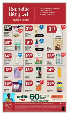 Rachelle-Bery Pharmacy flyer (valid until 11-09)