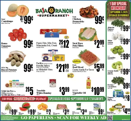 Baja Ranch weekly ad (valid until 9-09)