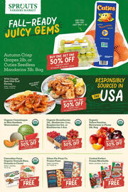 Sprouts Farmers Market weekly ad week 36 Page 1
