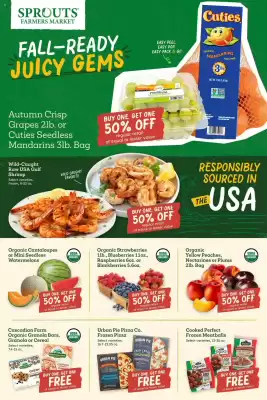 Sprouts Farmers Market weekly ad (valid until 9-09)