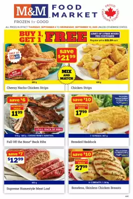 M & M Food Market flyer
