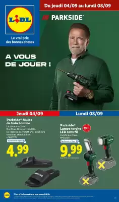 Catalogue Lidl (valable jusqu'au 8-09)