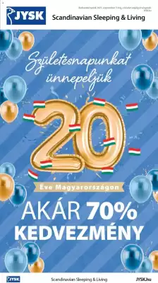 JYSK akciós újság