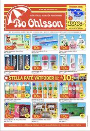 Bo Ohlsson reklamblad vecka 36 Sida 1