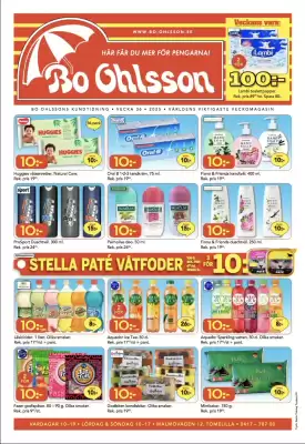 Bo Ohlsson reklamblad (giltig till och med 7-09)