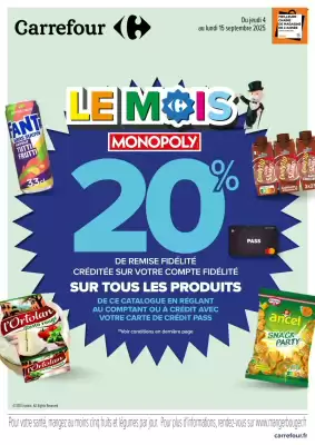 Catalogue Carrefour (valable jusqu'au 15-09)
