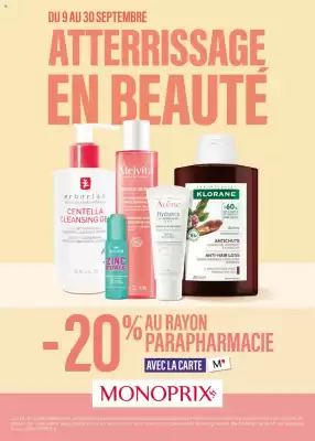 Catalogue Monoprix (valable jusqu'au 30-09)