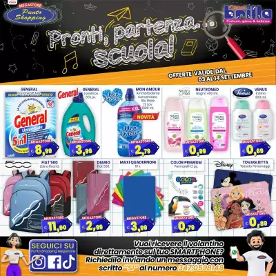 Volantino Punto Shopping Megastore (valido fino al 14-09)