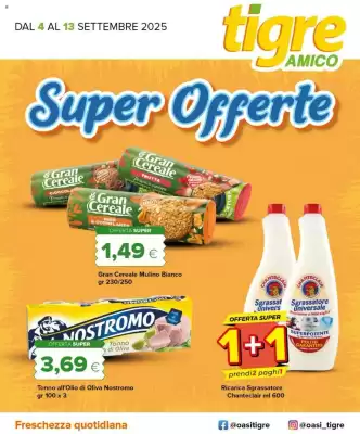 Volantino Tigre Amico
